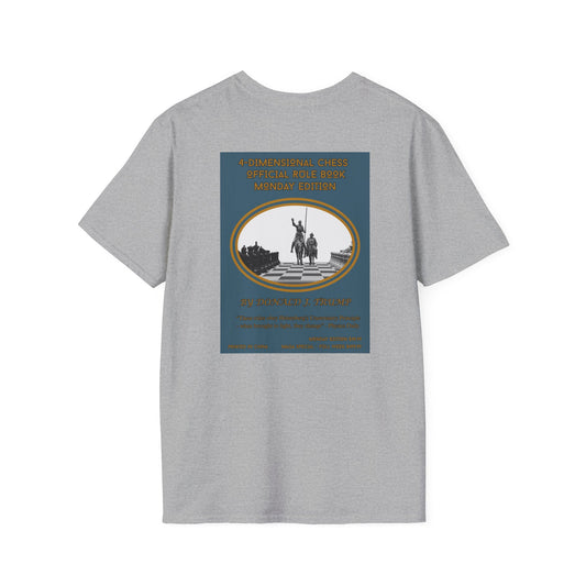 Adult Unisex Ultra Cotton Tee - 'DJT 4-Dimensional Chess Rule Book'