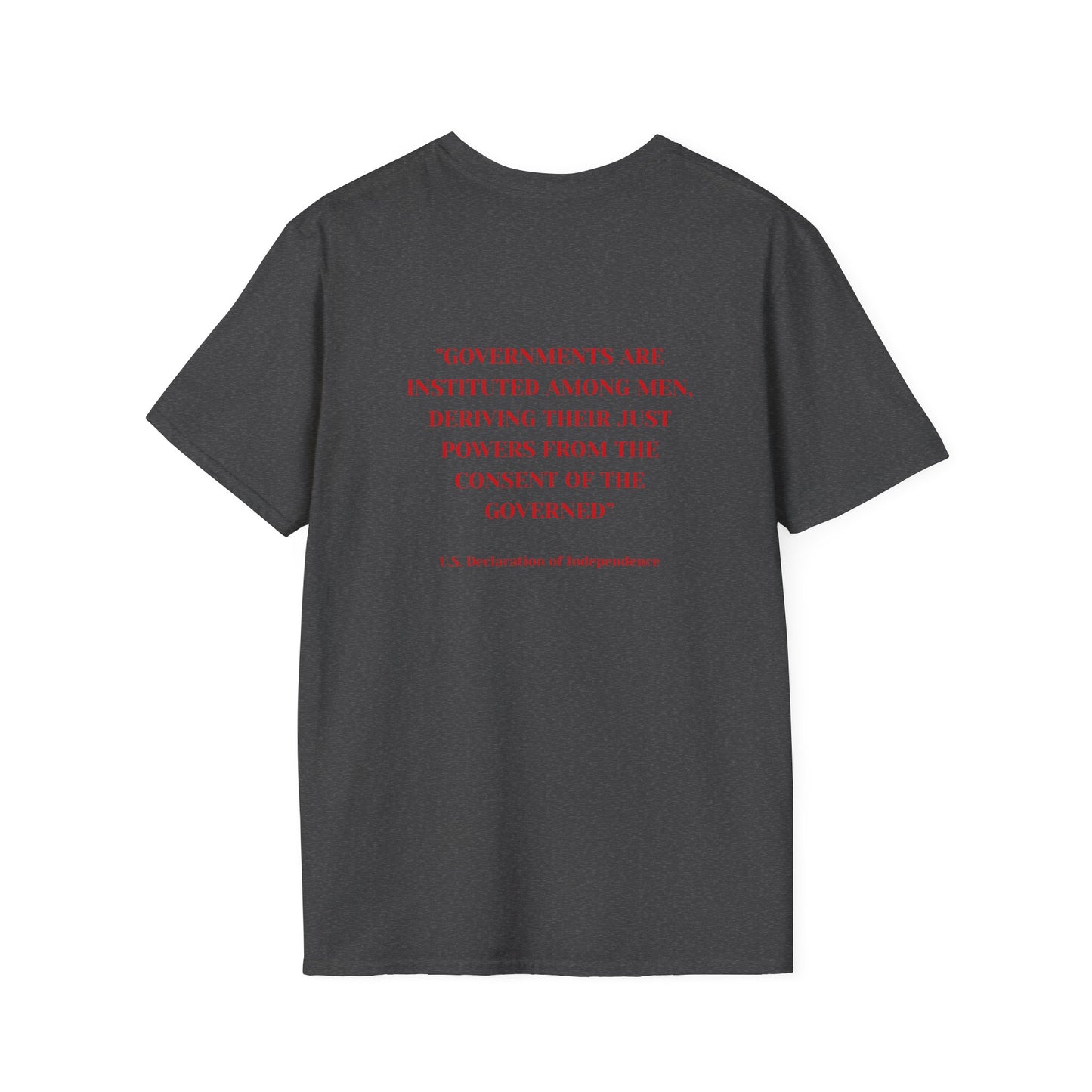 Adult Unisex Ultra Cotton Tee - 'Stop the Steal - Canada' - English