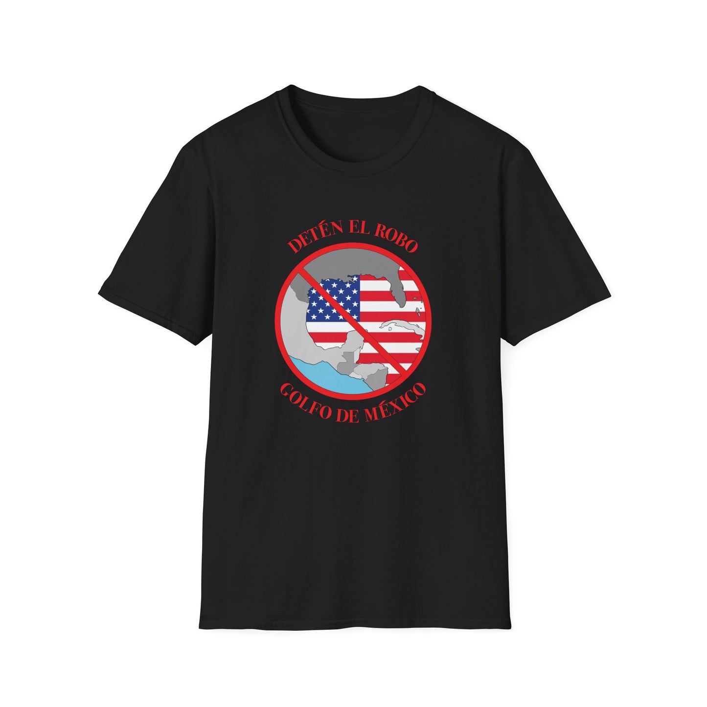 Adult Unisex Ultra Cotton Tee - 'Stop the Steal Gulf of Mexico' - Spanish