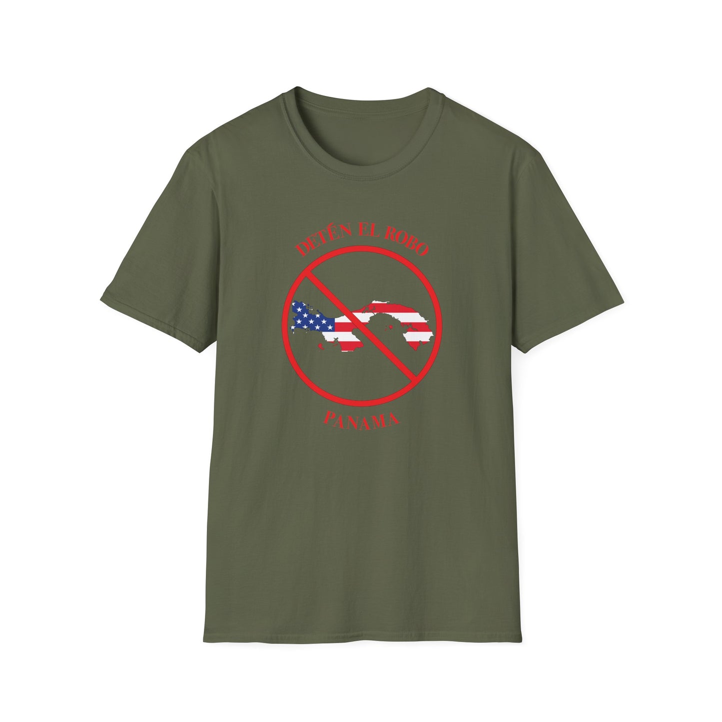 Adult Unisex Ultra Cotton Tee - 'Stop the Steal - Panama' - Spanish