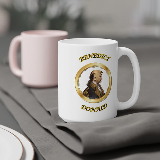 Dynamic Ceramic Mug - 'Benedict Donald' | 11oz, 15oz, 20oz
