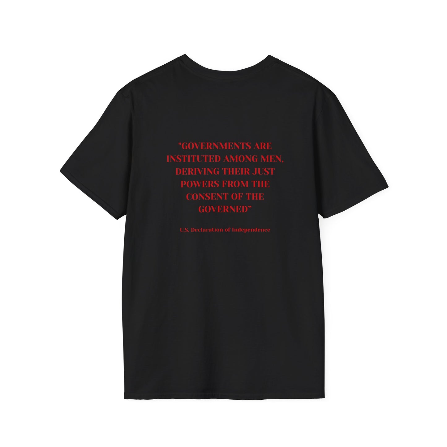 Adult Unisex Ultra Cotton Tee - 'Stop the Steal - Canada' - English