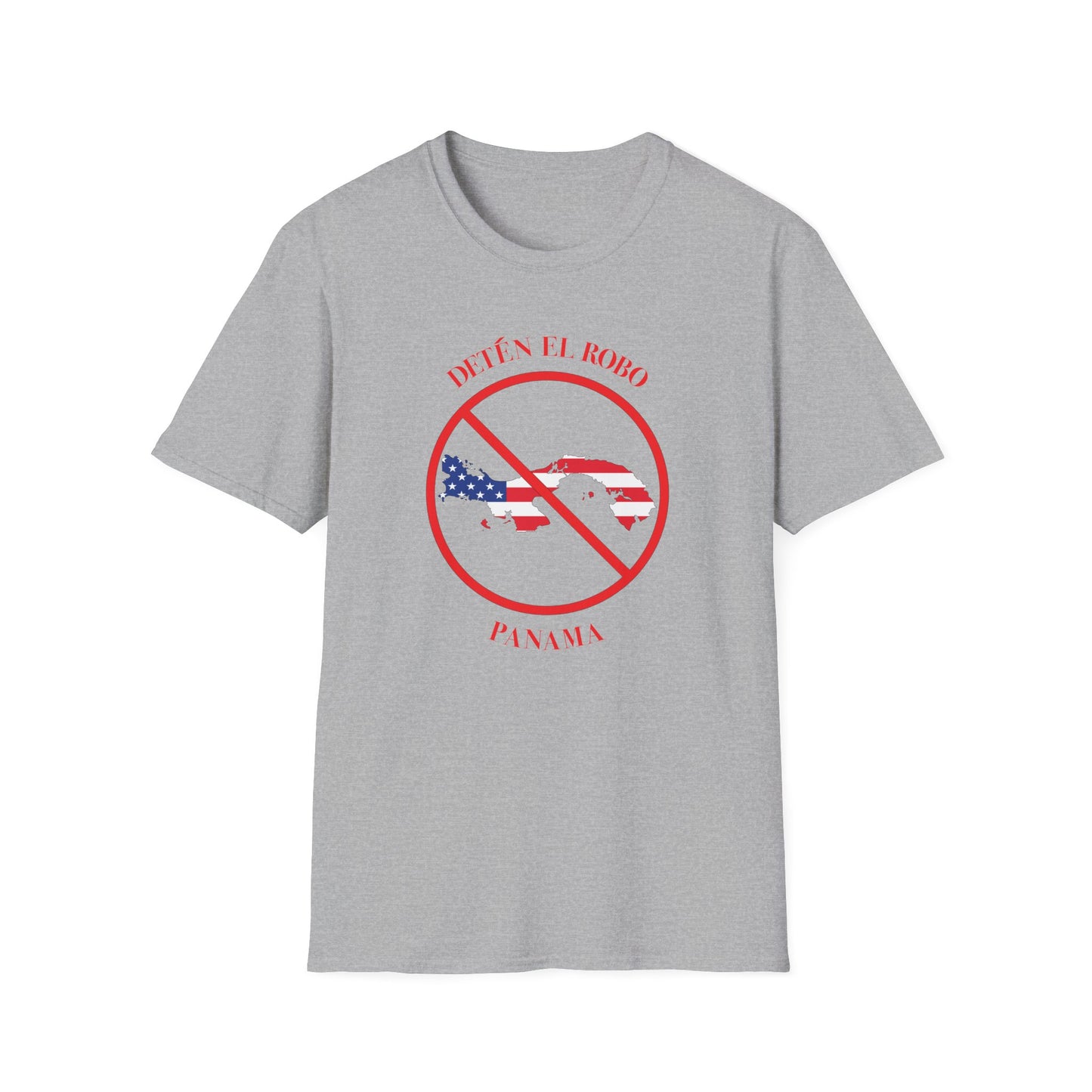 Adult Unisex Ultra Cotton Tee - 'Stop the Steal - Panama' - Spanish