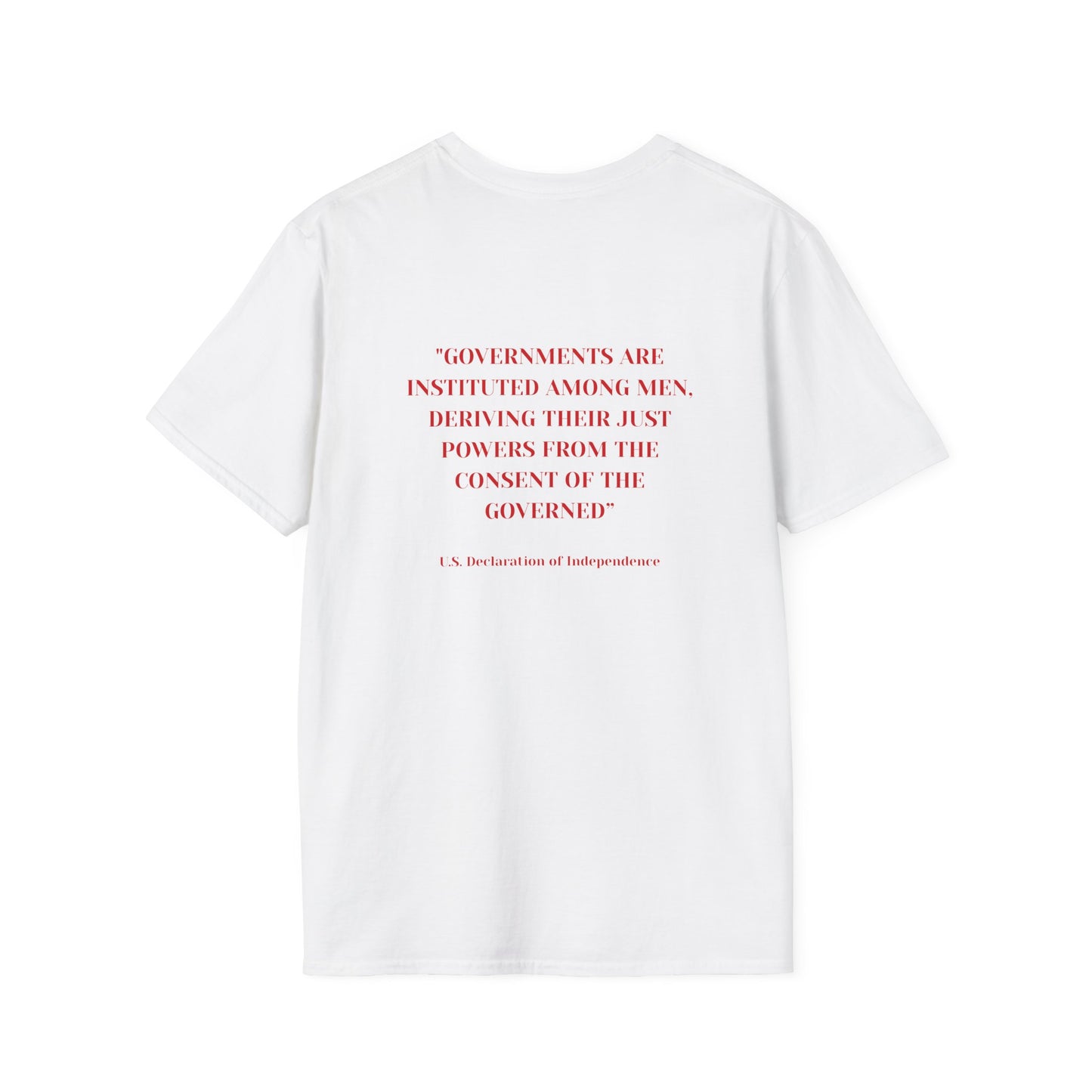 Adult Unisex Ultra Cotton Tee - 'Stop the Steal - Canada' - English