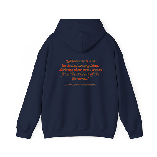 Adult Unisex Midweight Fleece Hoodie - '51st State - I Will Never Consent'