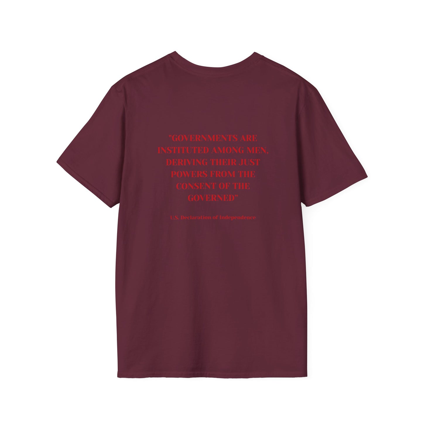 Adult Unisex Ultra Cotton Tee - 'Stop the Steal - Canada' - English