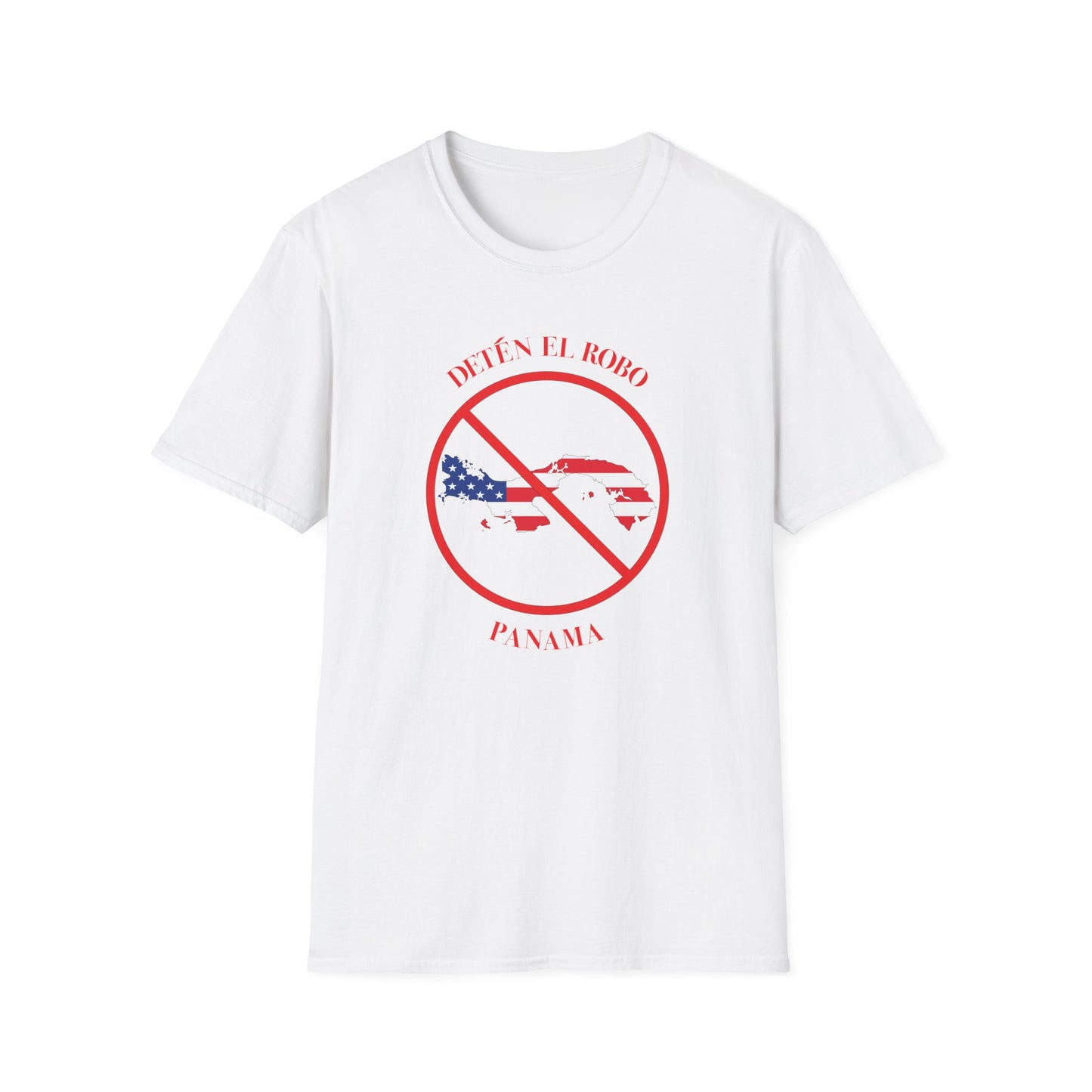 Adult Unisex Ultra Cotton Tee - 'Stop the Steal - Panama' - Spanish