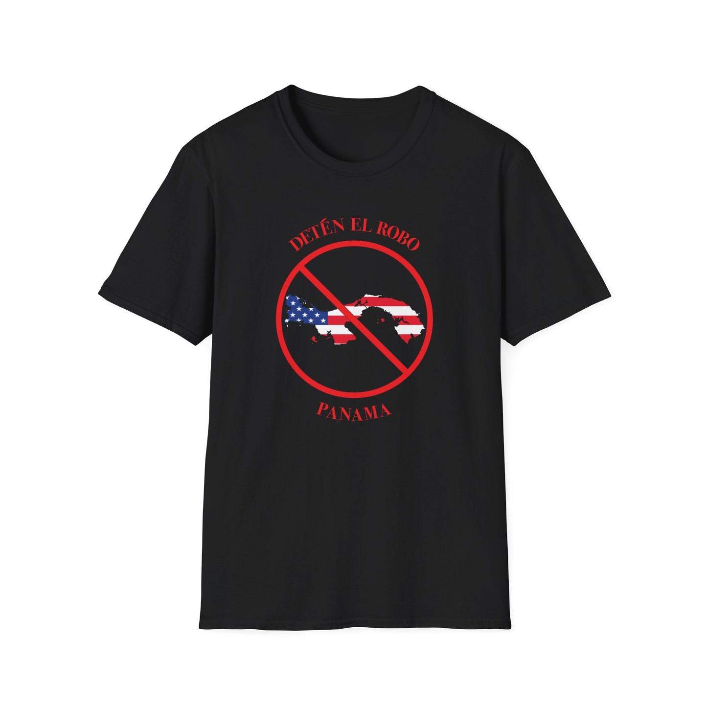 Adult Unisex Ultra Cotton Tee - 'Stop the Steal - Panama' - Spanish