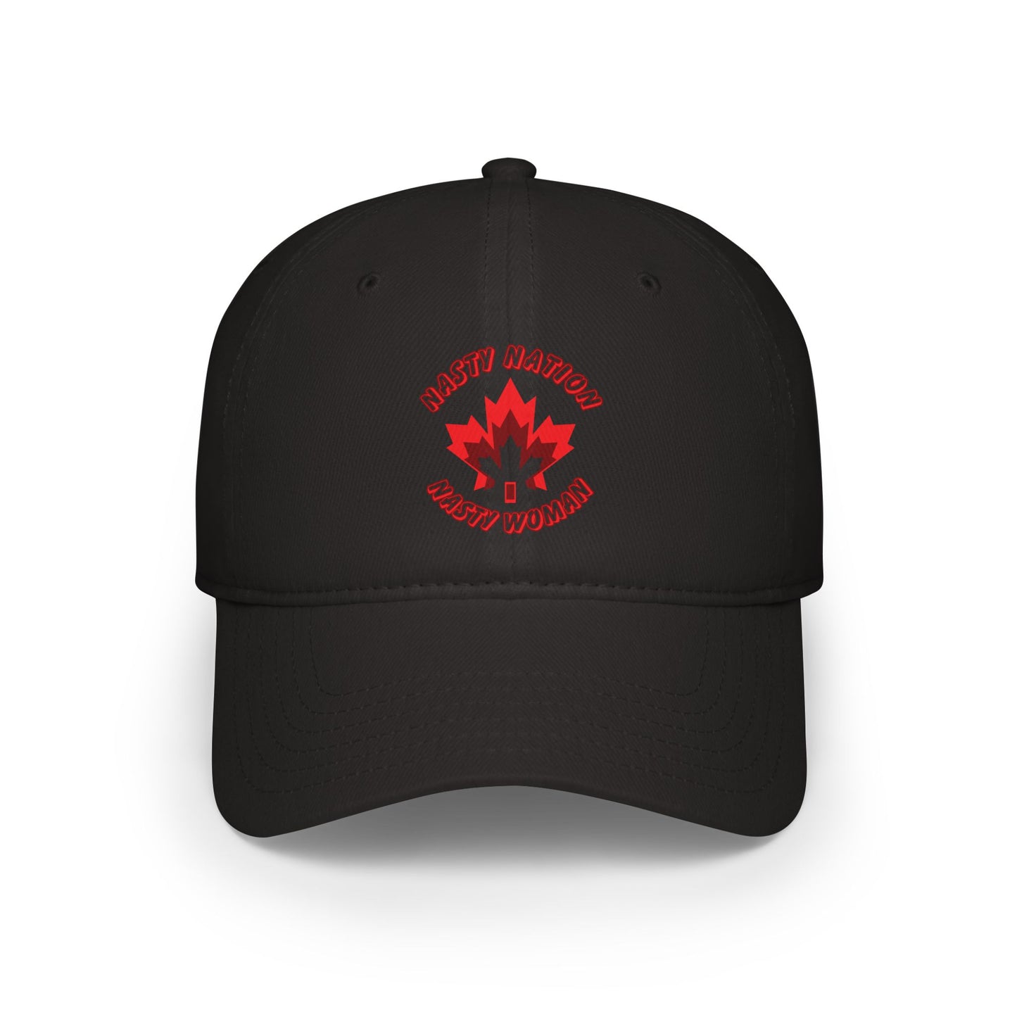 Low Profile Baseball Cap - 'Nasty Nation - Nasty Woman'