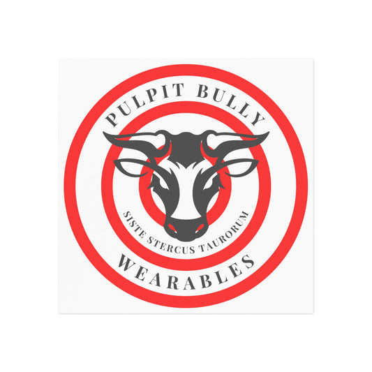 Fridge Magnet Canada - 'Pulpit Bully Wearables' Logo