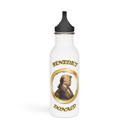 Water Bottle Eco-Friendly Stainless Steel - 'Benedict Donald'