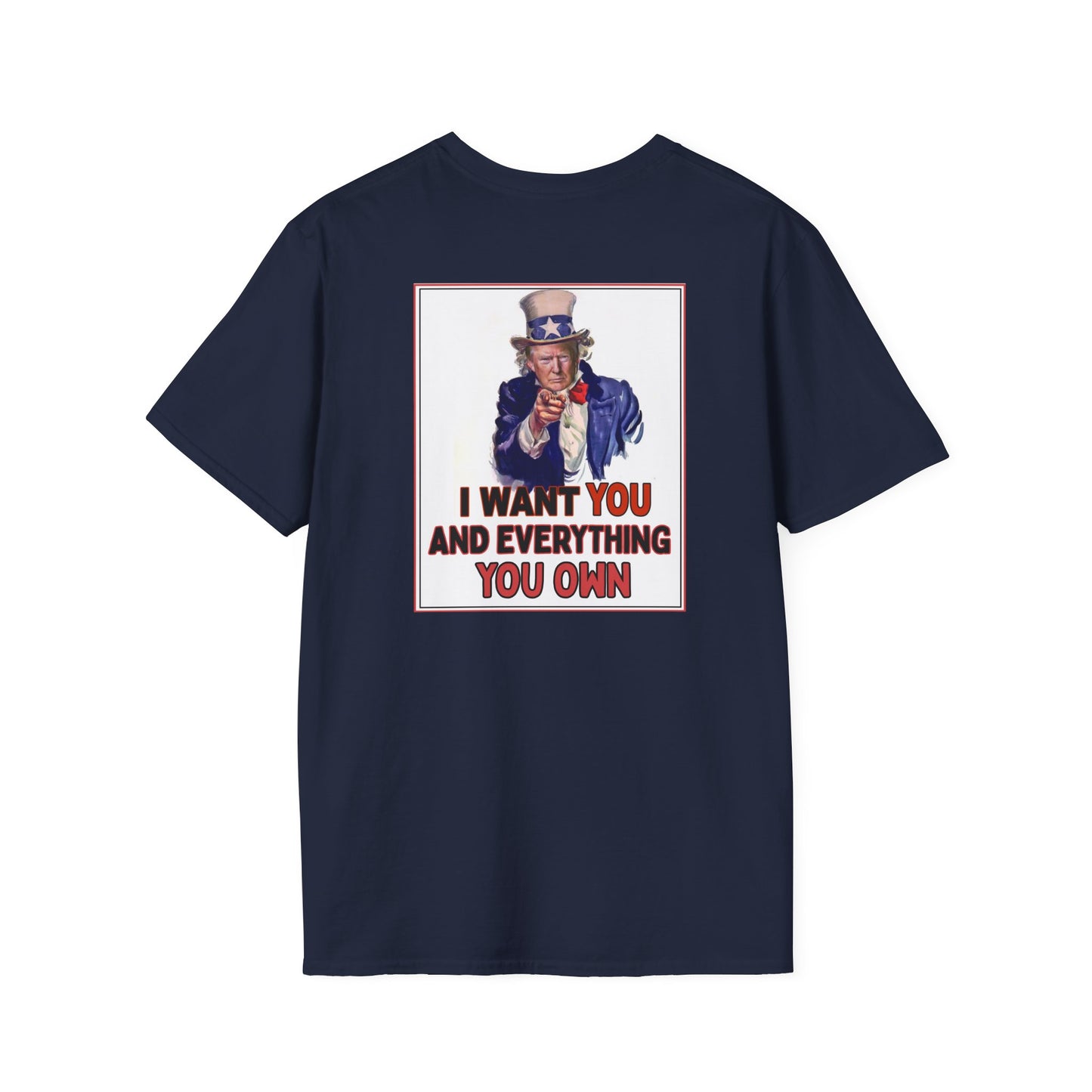 Adult Unisex Ultra Cotton Tee - 'Uncle SCAM Wants You'