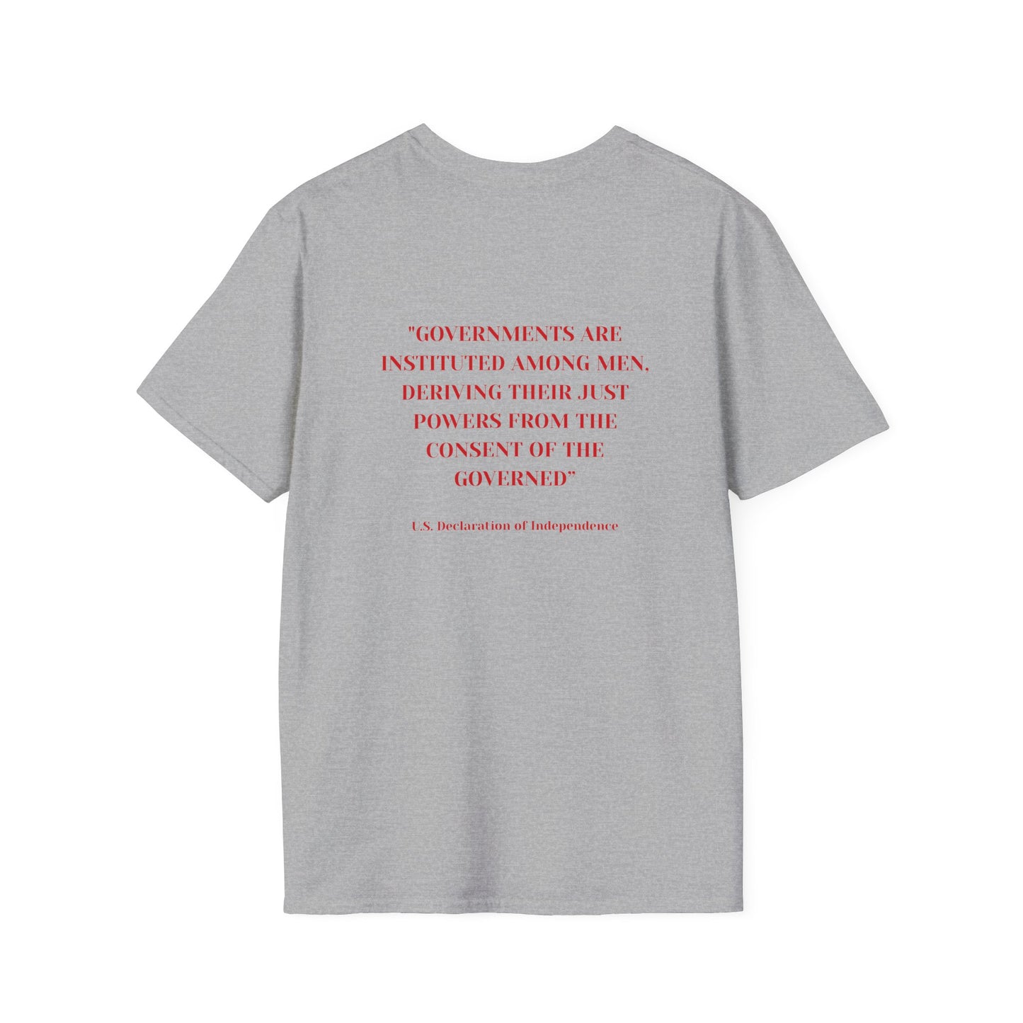 Adult Unisex Ultra Cotton Tee - 'Stop the Steal Gulf of Mexico' - English