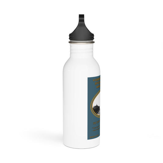 Water Bottle Eco-Friendly Stainless Steel - 'DJT 4-Dimensional Chess Rule Book'