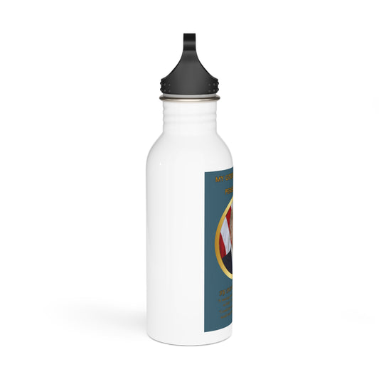 Water Bottle Eco-Friendly Stainless Steel - 'DJT Guide to Integrity & Personal Ethics'