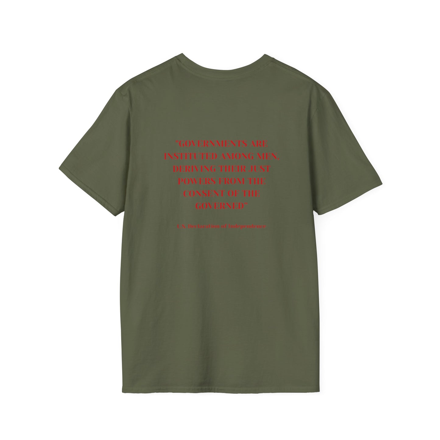 Adult Unisex Ultra Cotton Tee - 'Stop the Steal - Canada' - English