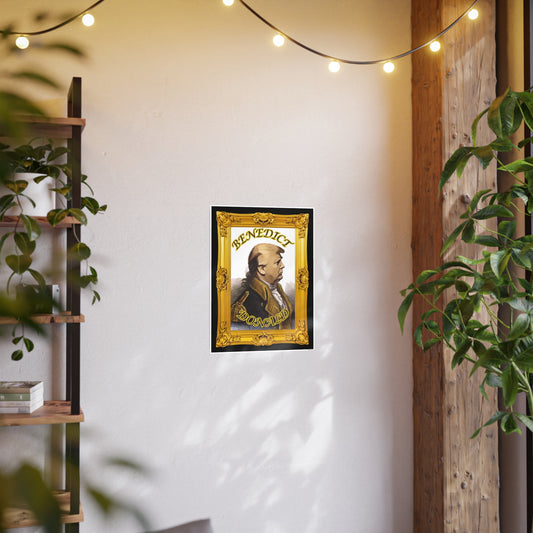 Poster - Wall Art - 'Benedict Donald'