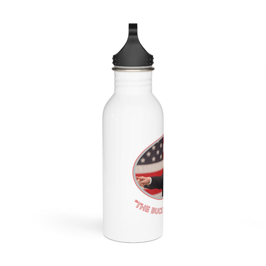 Water Bottle Eco-Friendly Stainless Steel - 'The Buck Stops There'