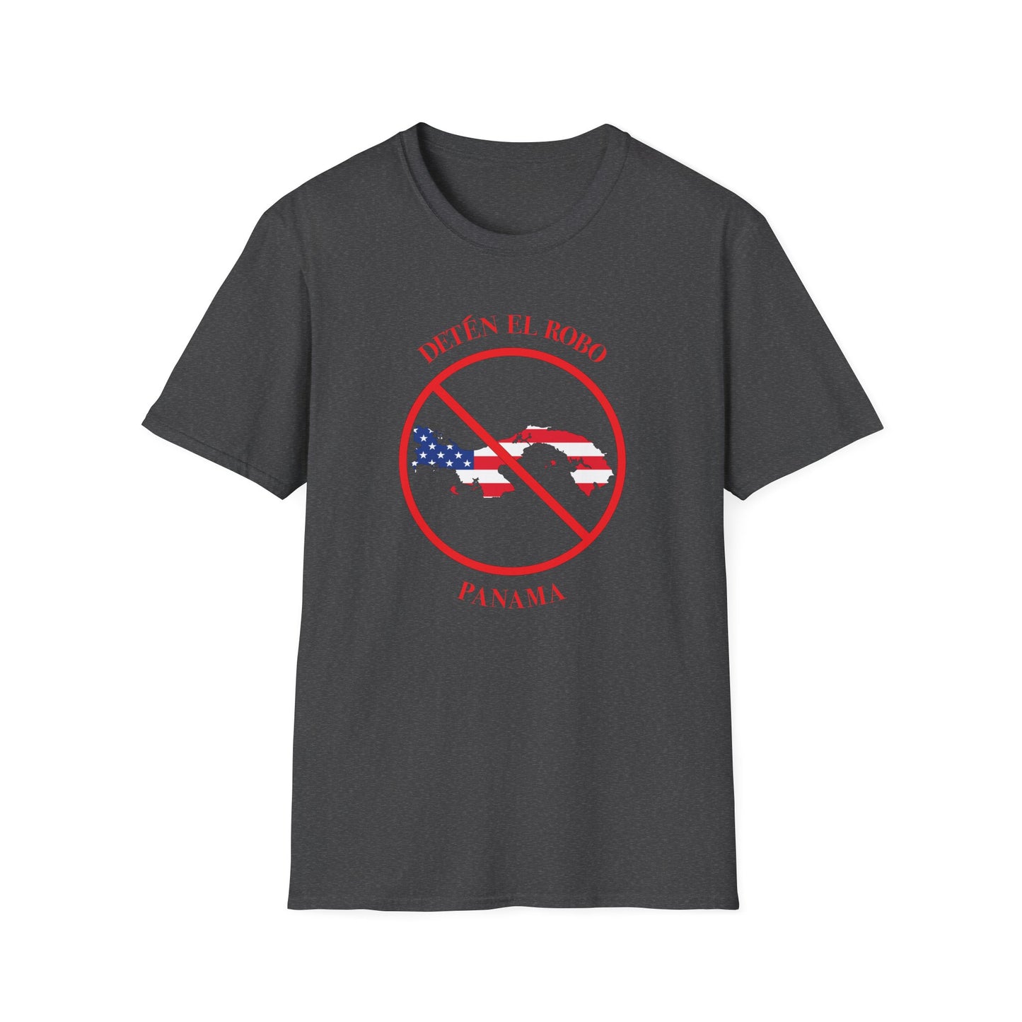 Adult Unisex Ultra Cotton Tee - 'Stop the Steal - Panama' - Spanish