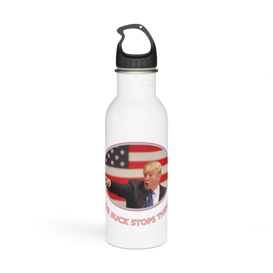 Water Bottle Eco-Friendly Stainless Steel - 'The Buck Stops There'