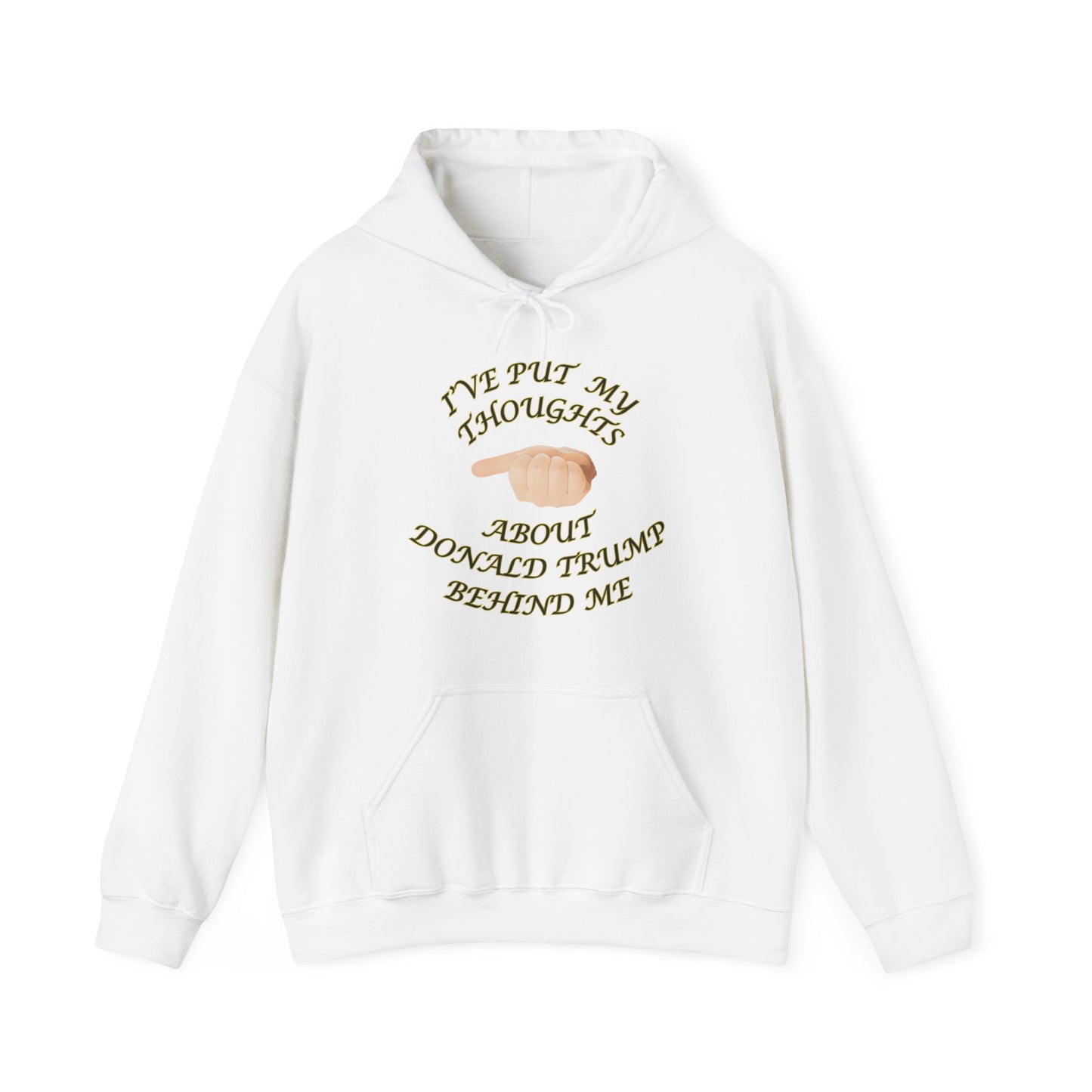 Adult Unisex Midweight Fleece Hoodie - 'DJT Presidential Platform'