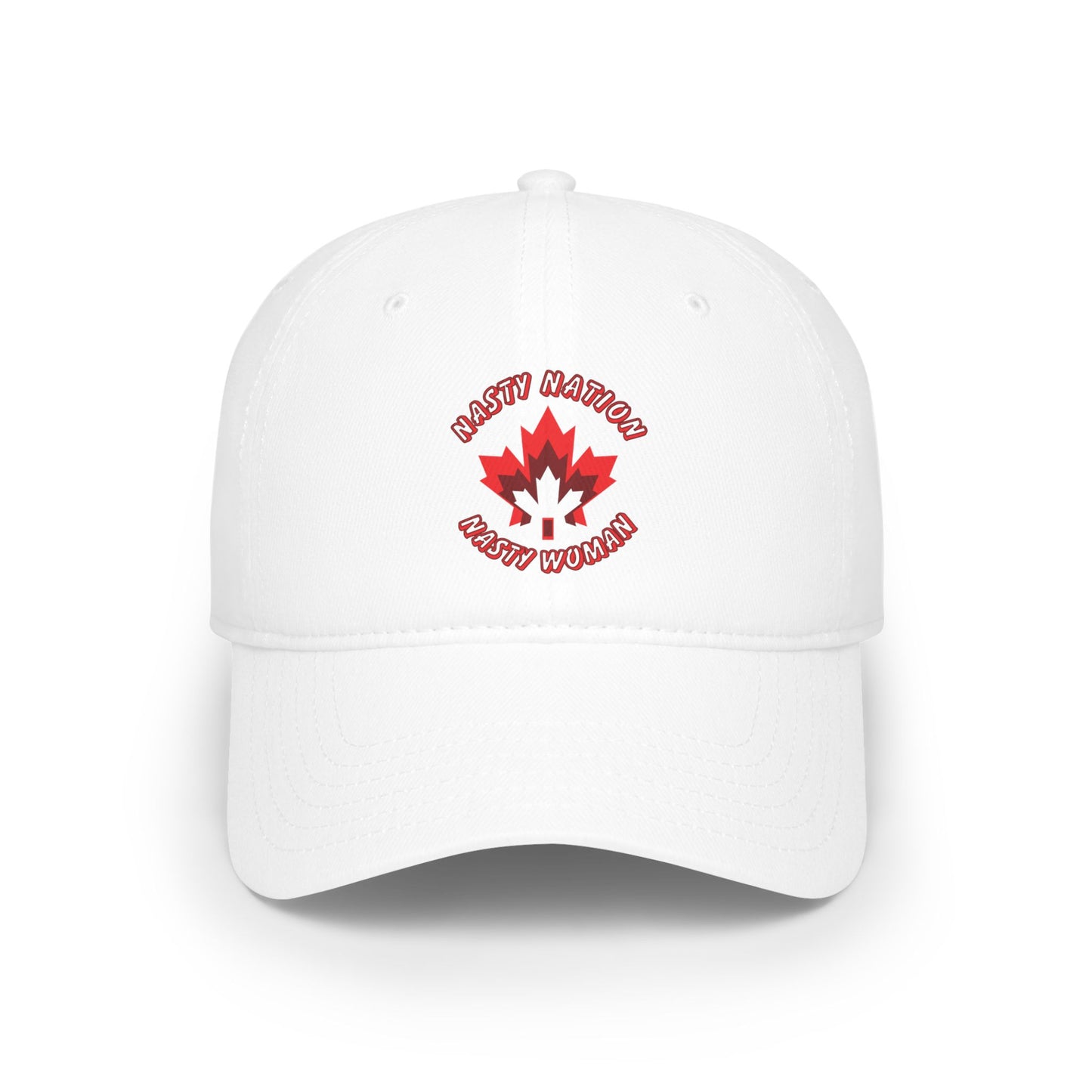 Low Profile Baseball Cap - 'Nasty Nation - Nasty Woman'