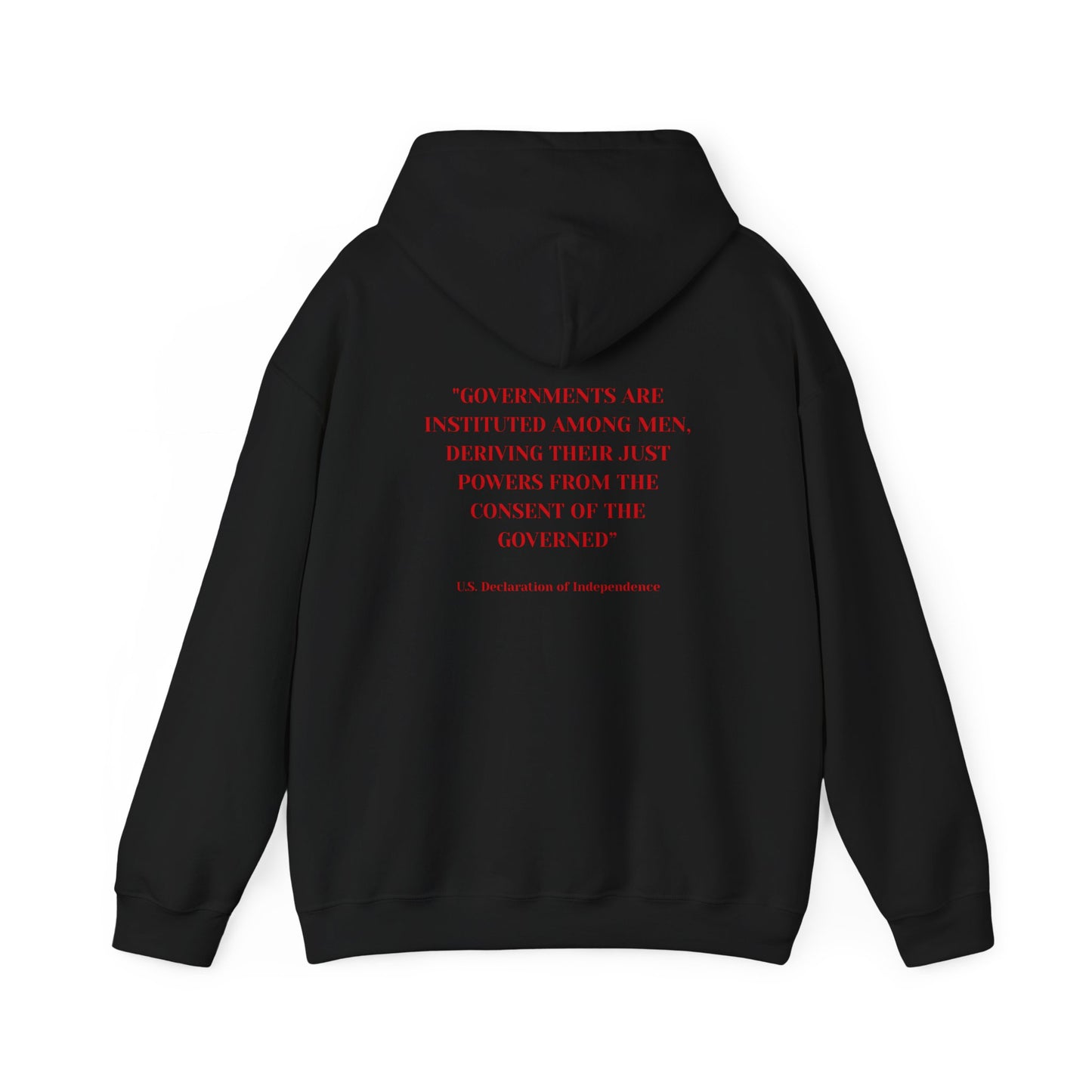Adult Unisex Midweight Fleece Hoodie - 'Stop the Steal - Gulf of Mexico' - English