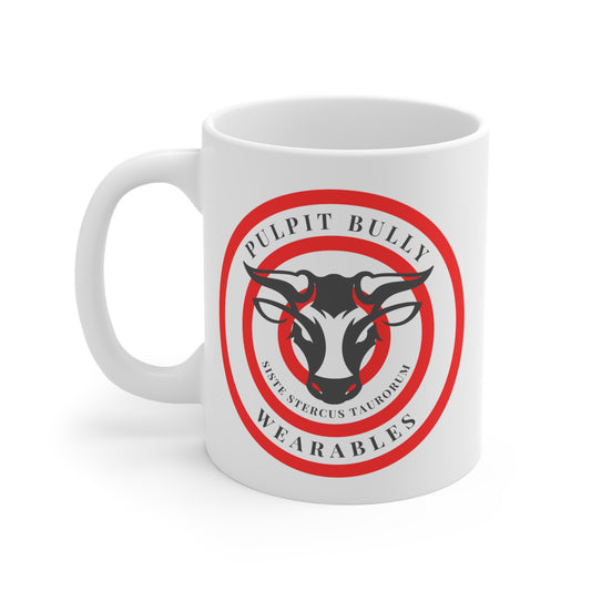 Ceramic Mug - 'Pulpit Bully Wearables' Logo | 11oz, 15oz, 20oz