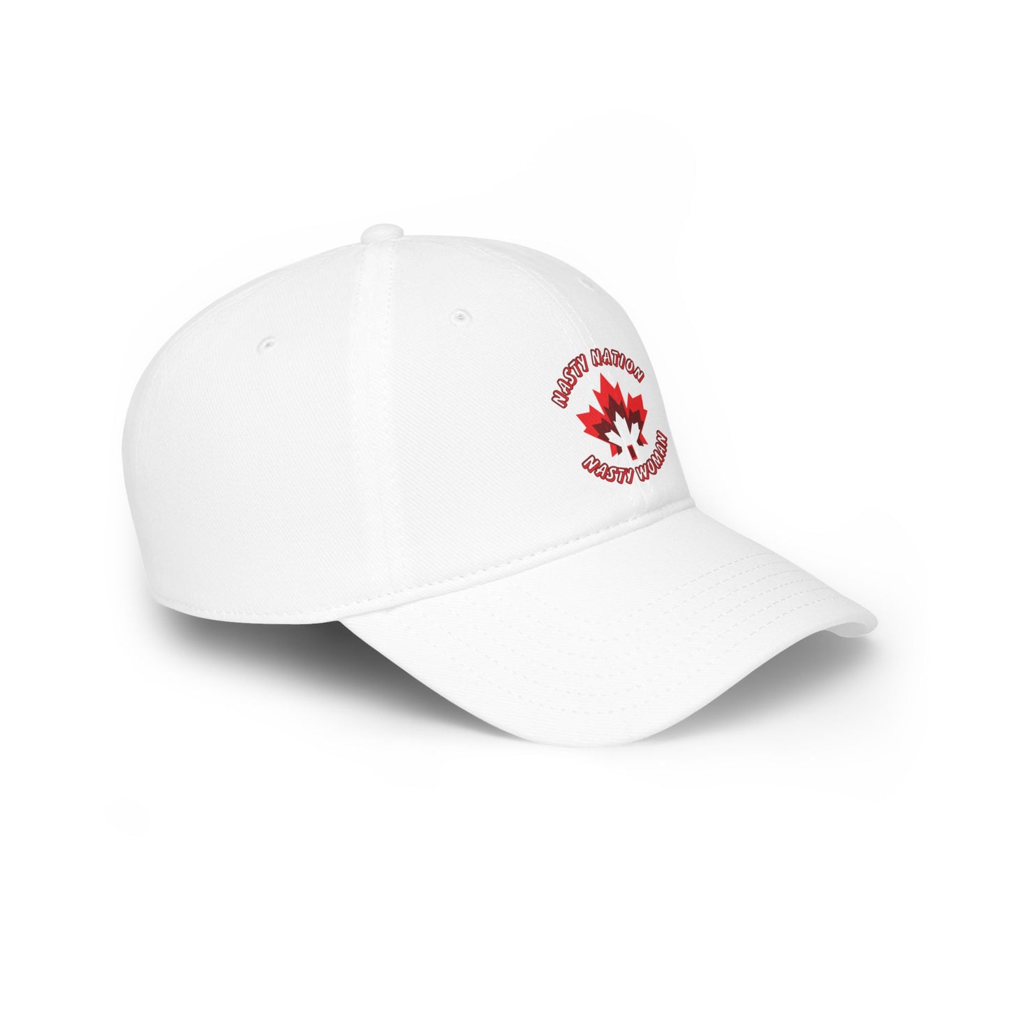 Low Profile Baseball Cap - 'Nasty Nation - Nasty Woman'