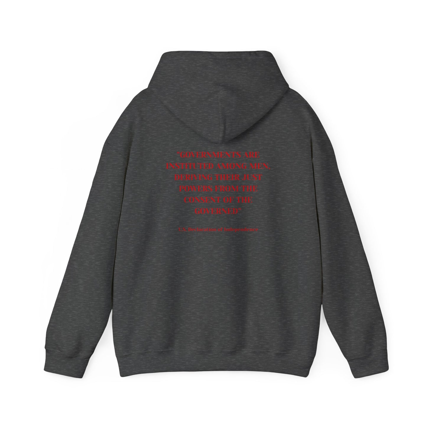 Adult Unisex Midweight Fleece Hoodie - 'Stop the Steal - Ukraine' - English