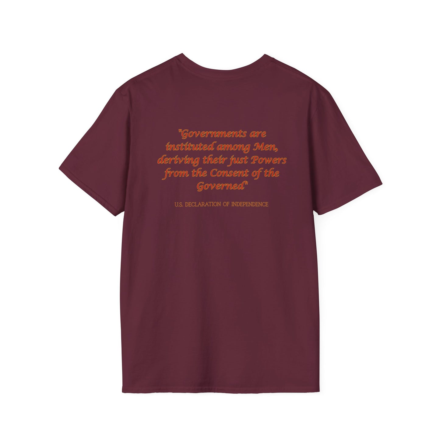 Adult Unisex Ultra Cotton Tee - '51st State? - I Will Never Consent'