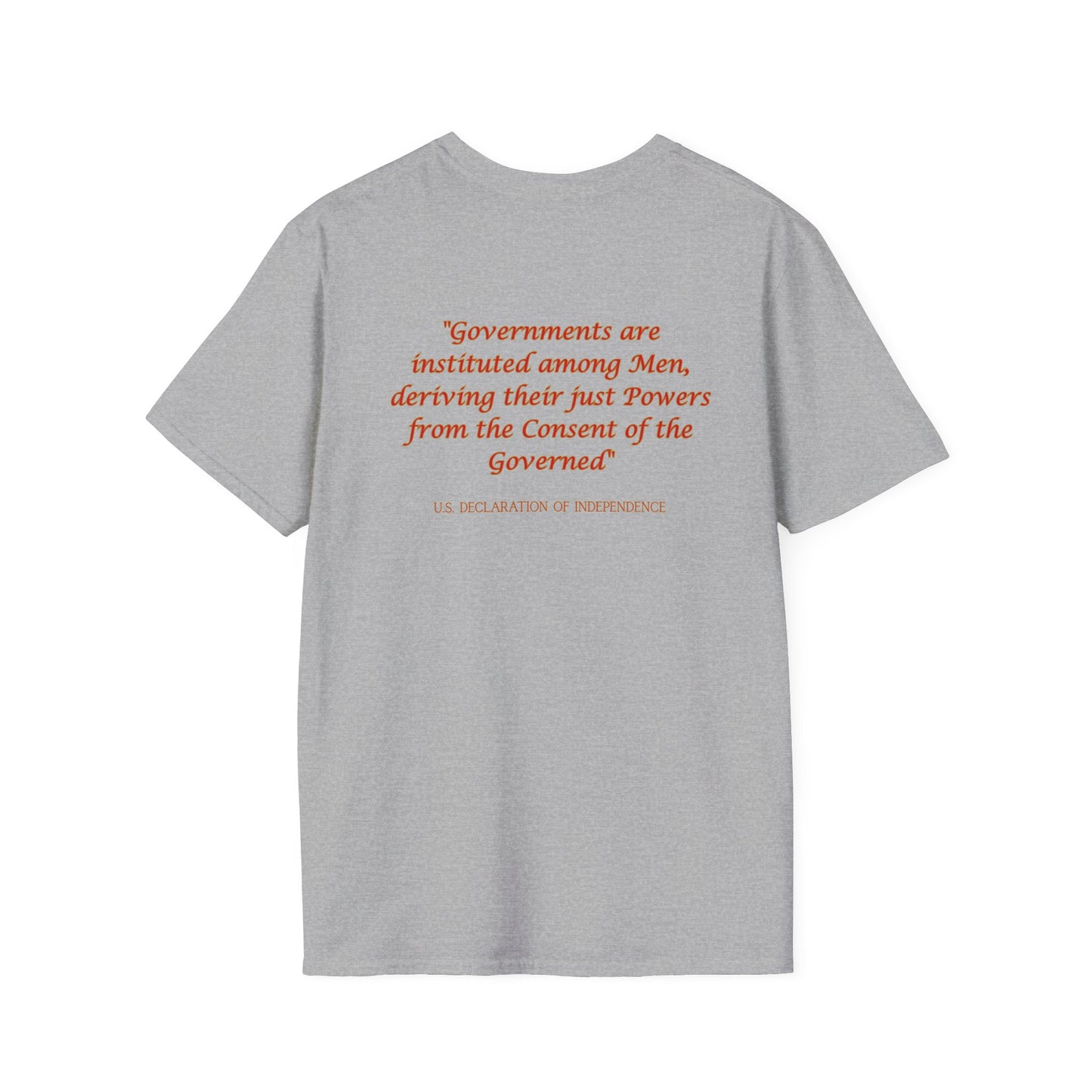 Adult Unisex Ultra Cotton Tee - '51st State? - I Will Never Consent'