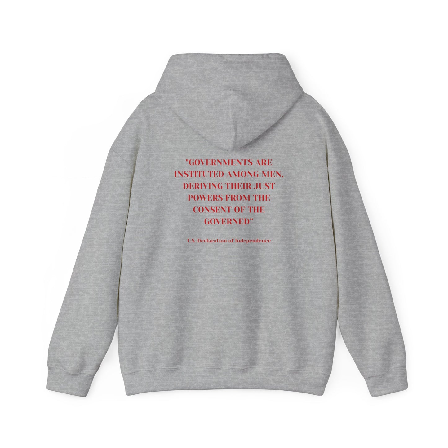 Adult Unisex Midweight Fleece Hoodie - 'Stop the Steal - Gulf of Mexico' - English