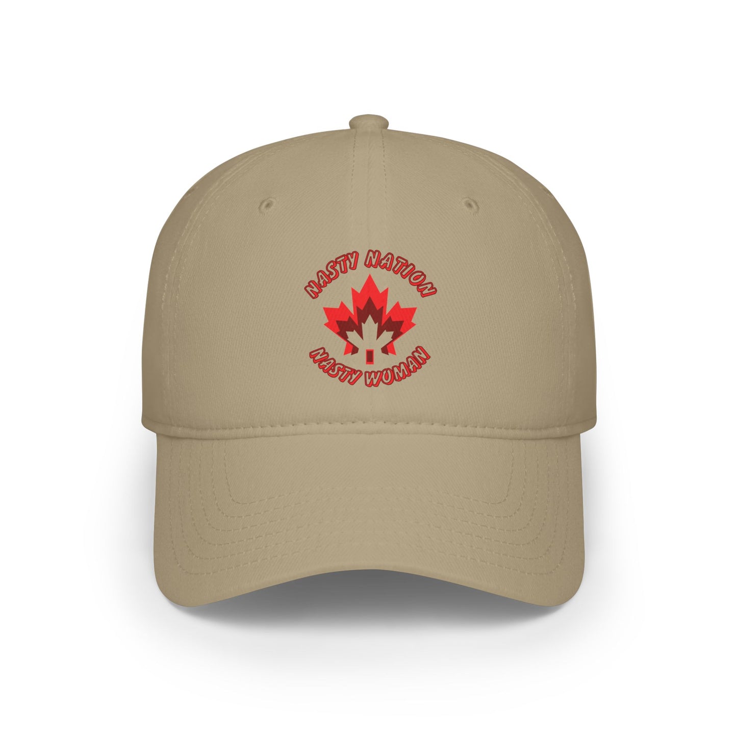 Low Profile Baseball Cap - 'Nasty Nation - Nasty Woman'