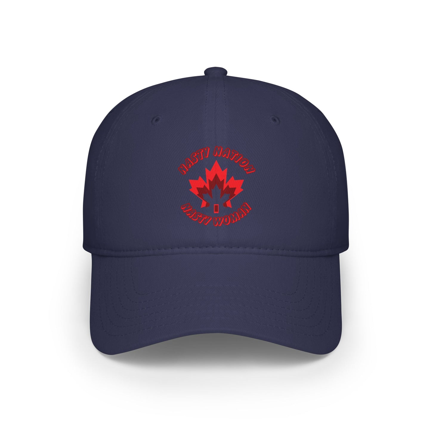 Low Profile Baseball Cap - 'Nasty Nation - Nasty Woman'