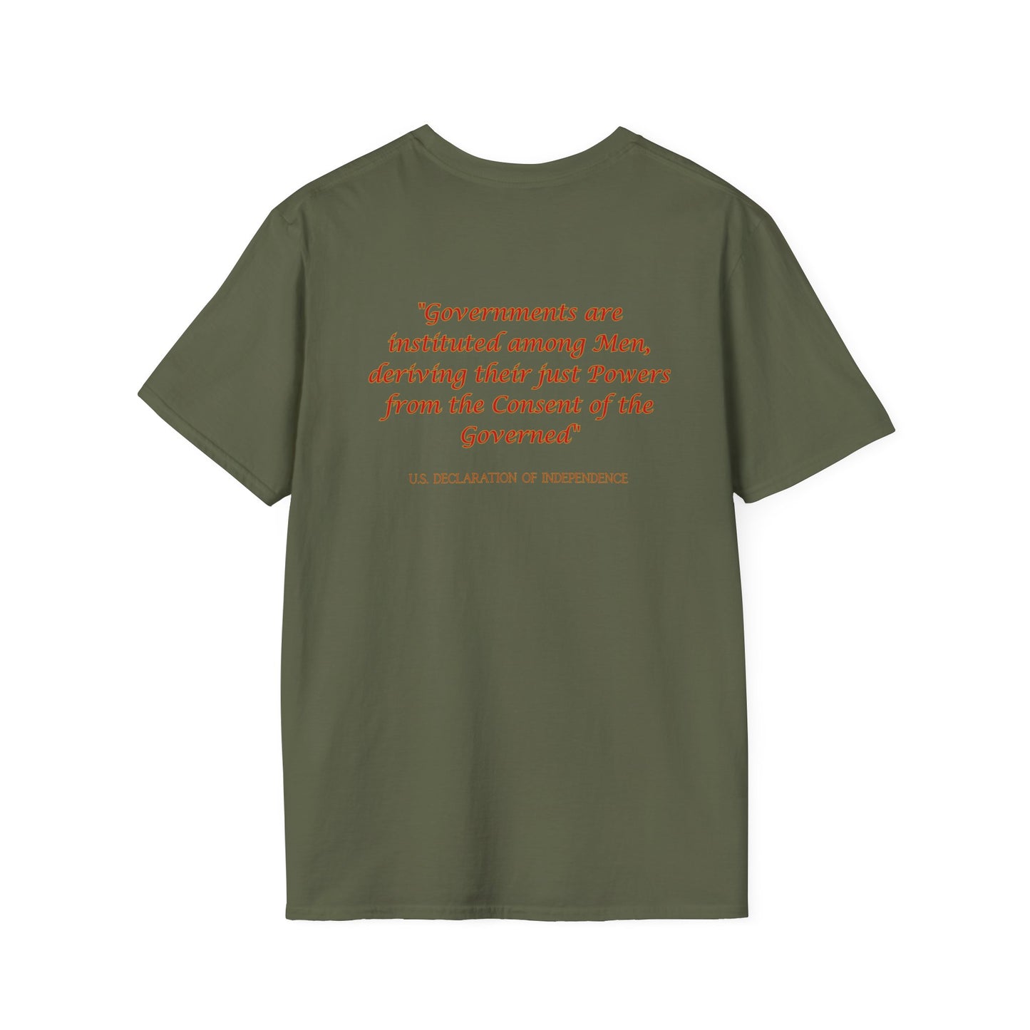 Adult Unisex Ultra Cotton Tee - '51st State? - I Will Never Consent'