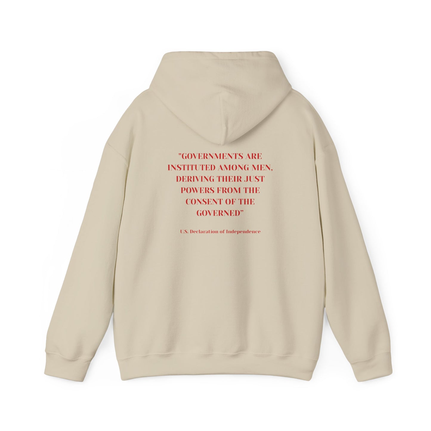 Adult Unisex Midweight Fleece Hoodie - 'Stop the Steal - Gulf of Mexico' - English